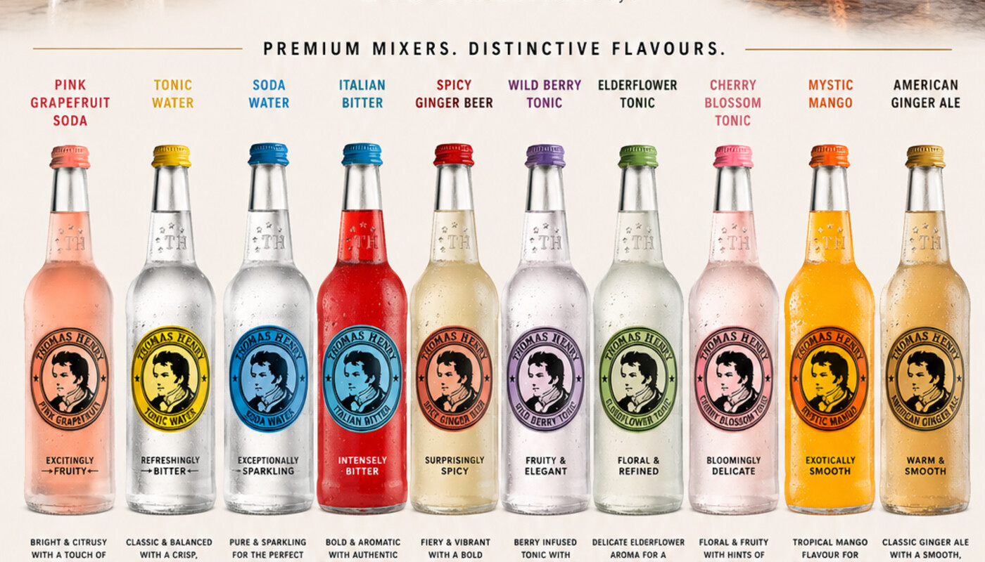 Thomas Henry premium mixer range