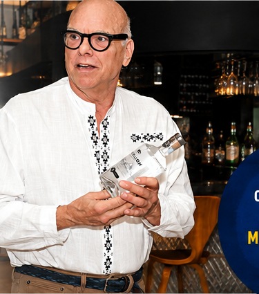 OneBarUSA founder Carlo Barone at a hospitality venue